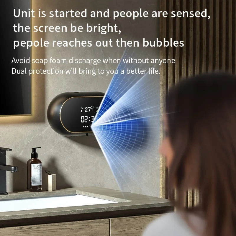 Automatic Wall-Mounted Touchless Soap Dispenser