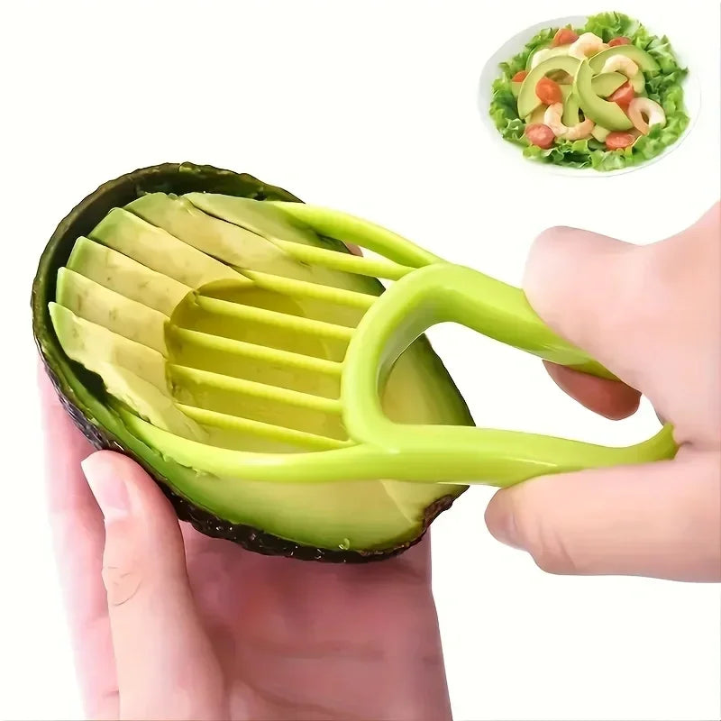 3-in-1 Multifunctional Avocado Slicer, Pitter & Cutter Tool
