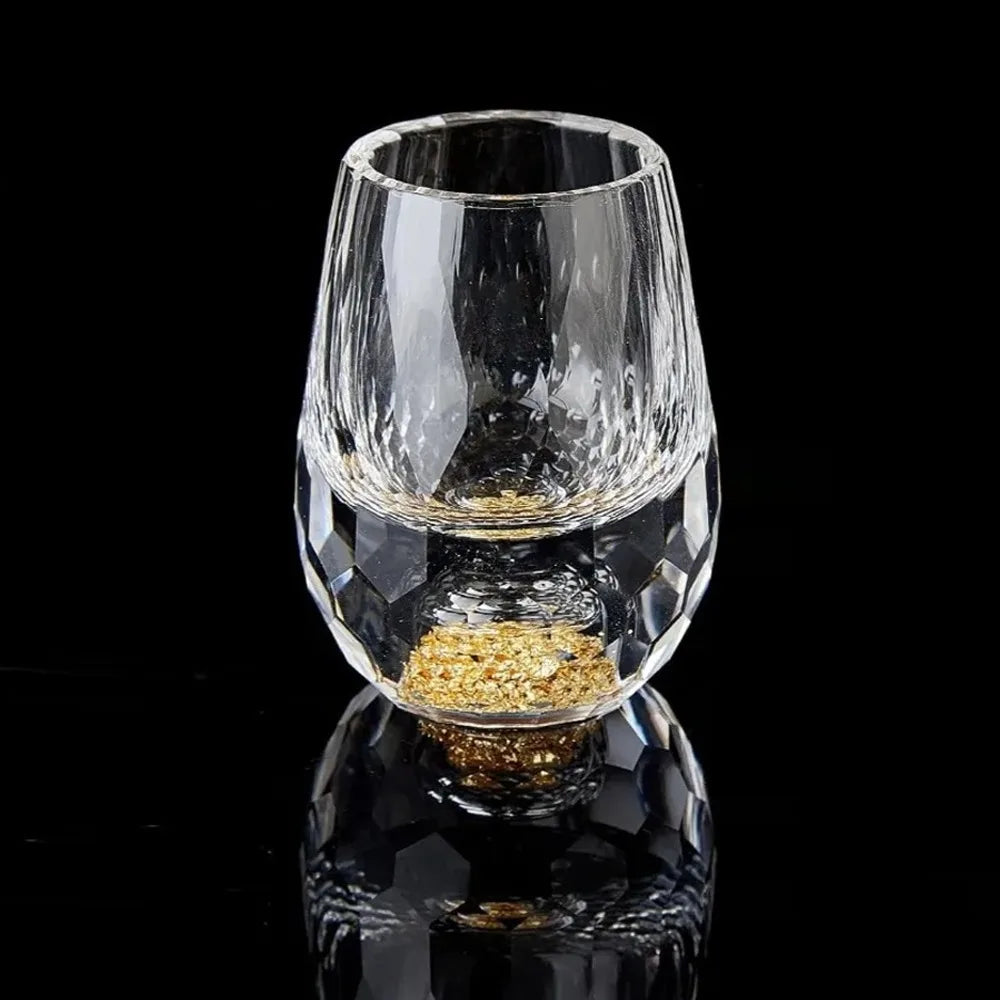Crystal Wine Glass Set 15ML – Luxurious & BPA-Free