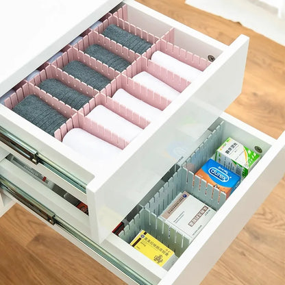 Adjustable Drawer Divider Organizer 4/8PCS