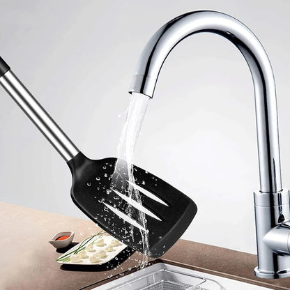 Heat-Resistant Silicone Spatula Set 2PCS