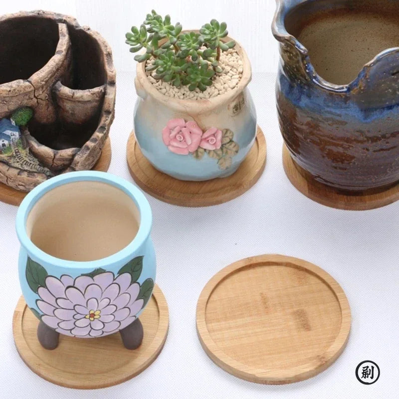Bamboo Wood Multi-Purpose Tray and Coaster