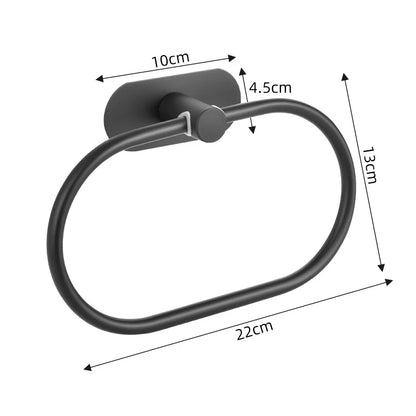 Self-Adhesive Stainless Steel Towel Holder