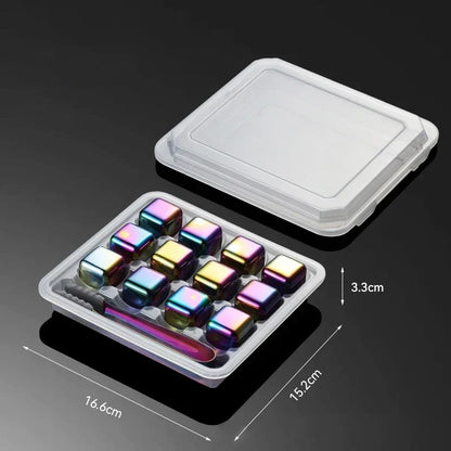 Reusable Stainless Steel Whiskey Stones