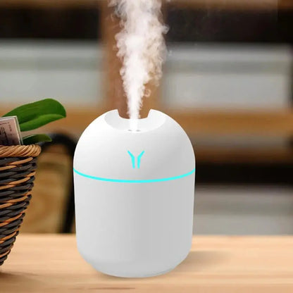 250ML USB Mini Ultrasonic Air Humidifier & Aroma Diffuser