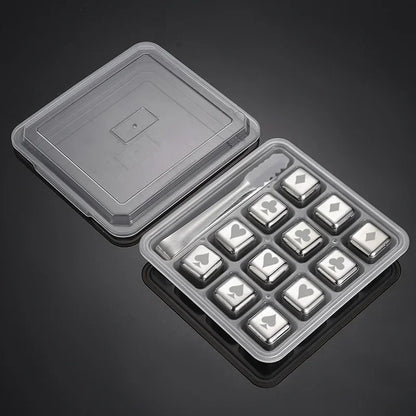 Reusable Stainless Steel Whiskey Stones