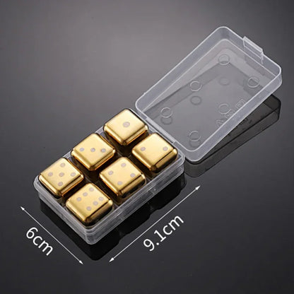 Reusable Stainless Steel Whiskey Stones