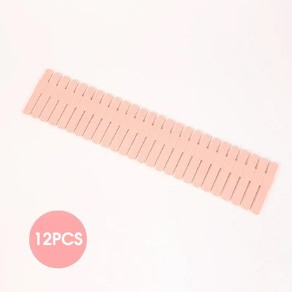 Adjustable Drawer Divider Organizer 4/8PCS