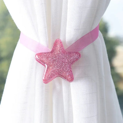 Magnetic Pentagram Curtain Tieback Clips