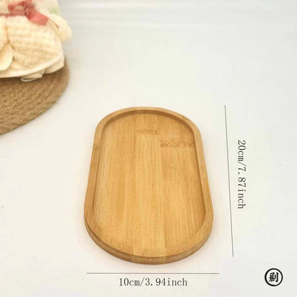 Bamboo Wood Multi-Purpose Tray and Coaster