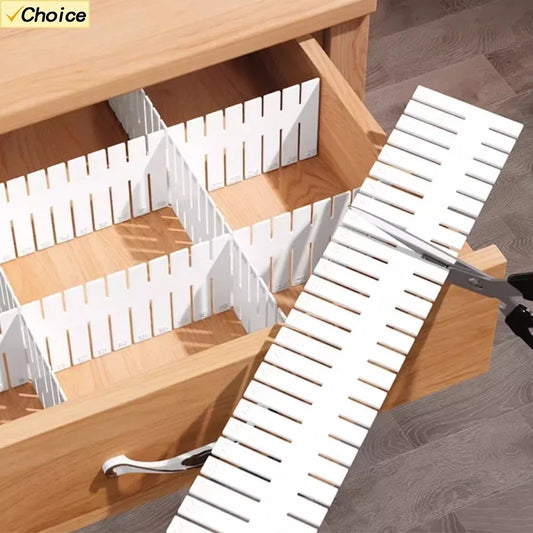 Adjustable Drawer Divider Organizer 4/8PCS