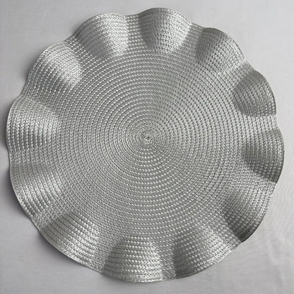 Round Woven Heat-Resistant Dining Placemats 6PCS