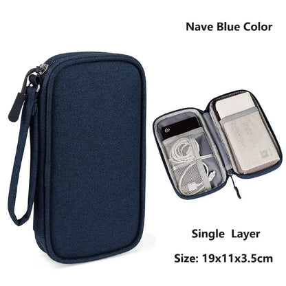 Waterproof Portable Cable & Charger Storage Bag