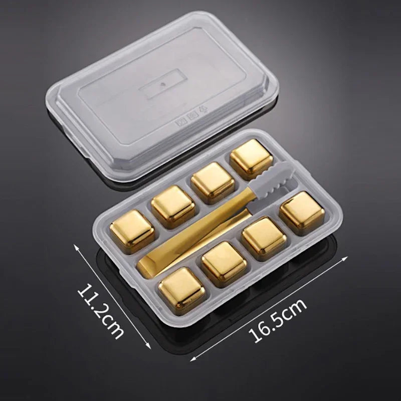 Reusable Stainless Steel Whiskey Stones