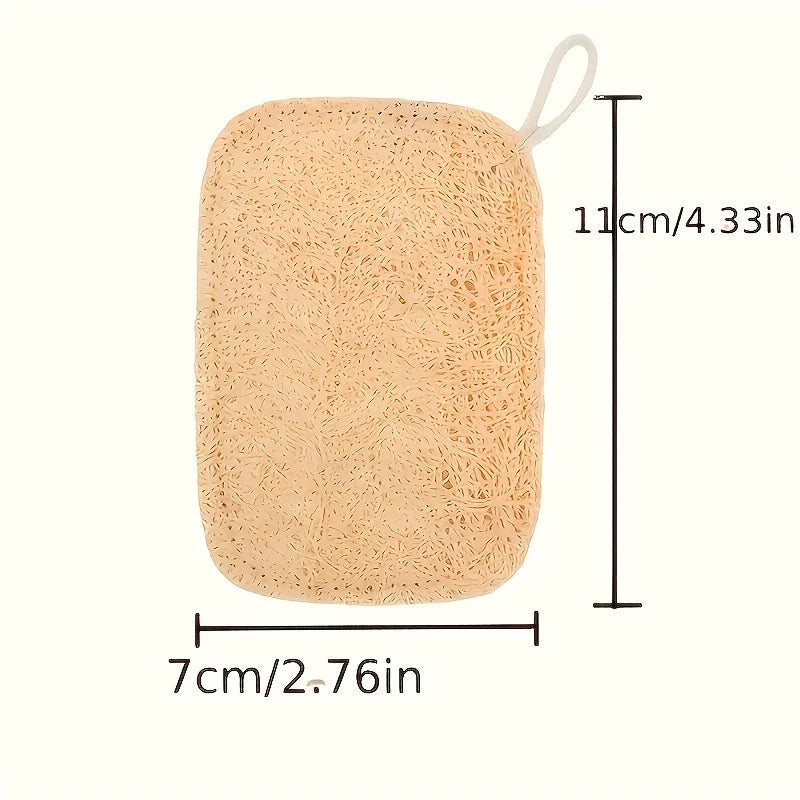 Natural Loofah Exfoliating Body Sponges 6PCS