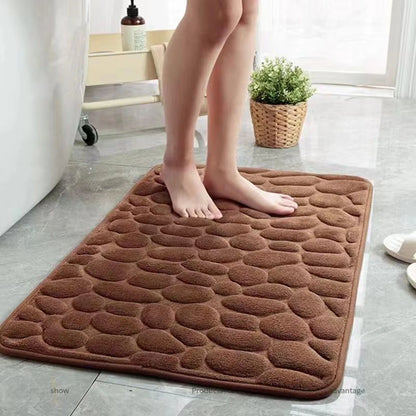3D Non-Slip Absorbent Bathroom Mat