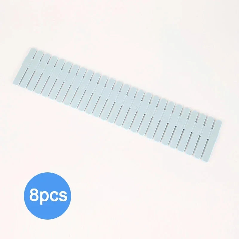 Adjustable Drawer Divider Organizer 4/8PCS