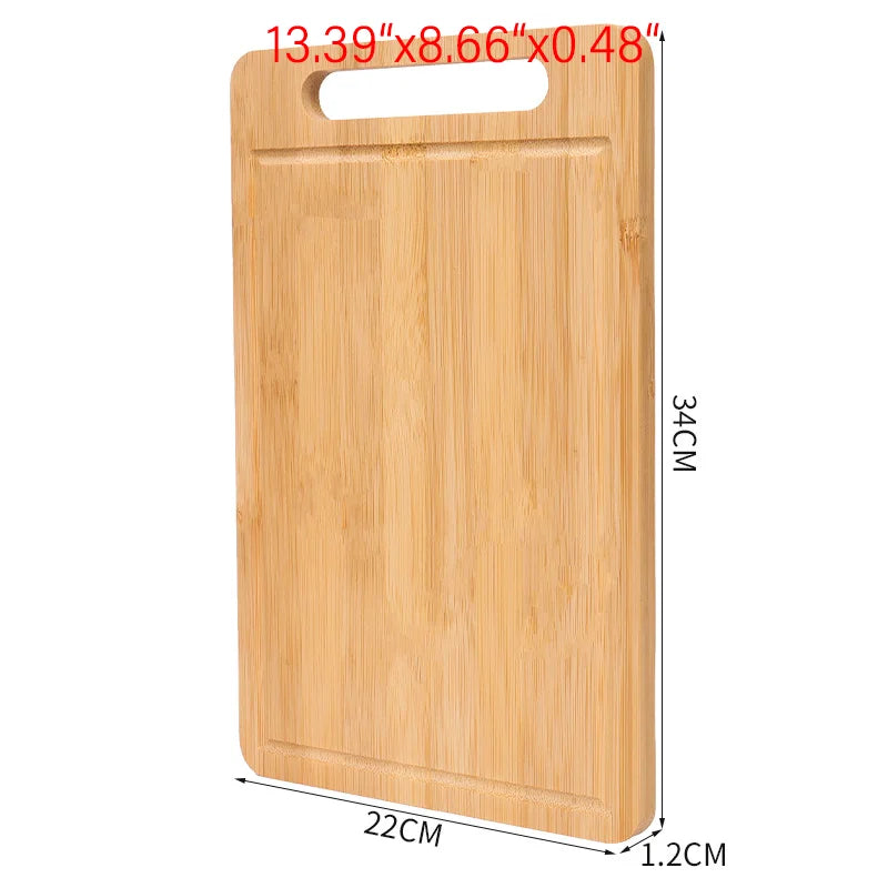 Bamboo Wooden Cutting Board for Meat, Fruit & Vegetables