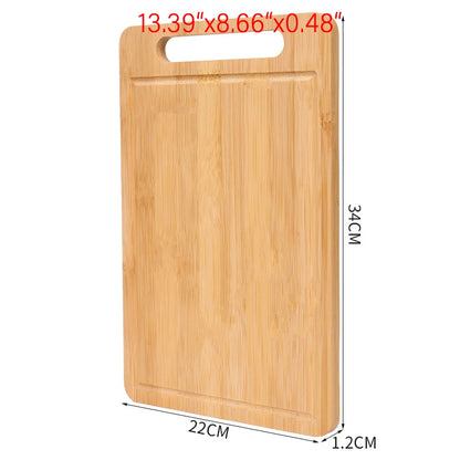 Bamboo Wooden Cutting Board for Meat, Fruit & Vegetables