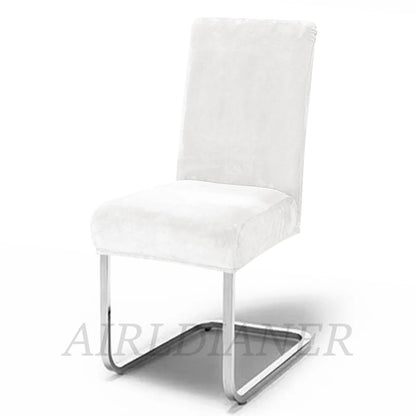 Soft Velvet Stretch Chair Cover – Solid Color