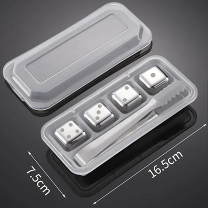 Reusable Stainless Steel Whiskey Stones