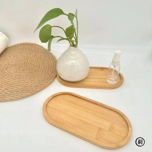 Bamboo Wood Multi-Purpose Tray and Coaster