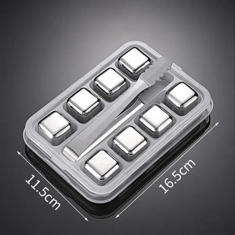 Reusable Stainless Steel Whiskey Stones