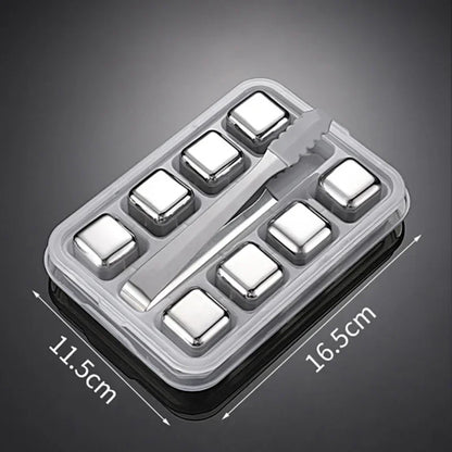 Reusable Stainless Steel Whiskey Stones