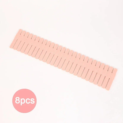 Adjustable Drawer Divider Organizer 4/8PCS
