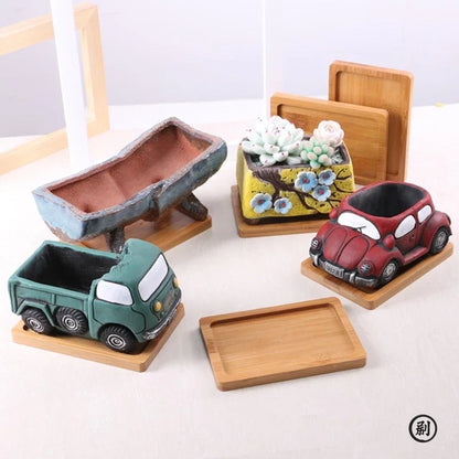 Bamboo Wood Multi-Purpose Tray and Coaster