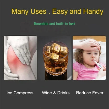 Reusable Stainless Steel Whiskey Stones