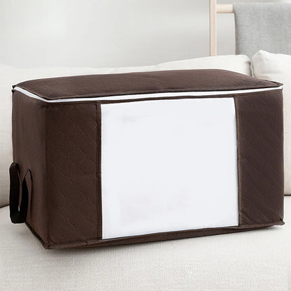 Large Foldable Clothes & Blanket Storage Bag