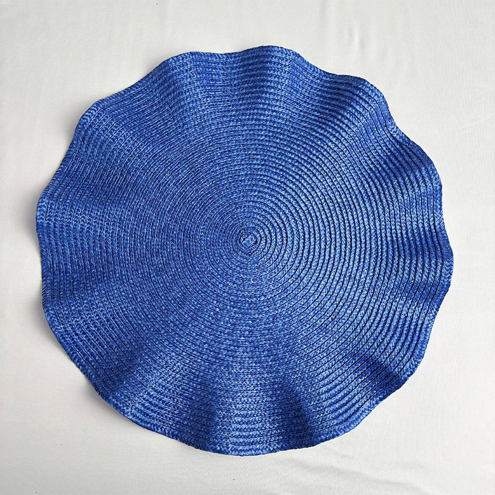 Round Woven Heat-Resistant Dining Placemats 6PCS