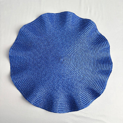 Round Woven Heat-Resistant Dining Placemats 6PCS