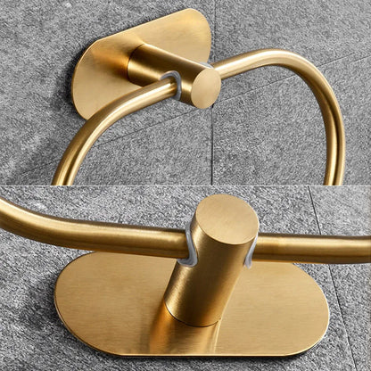 Self-Adhesive Stainless Steel Towel Holder