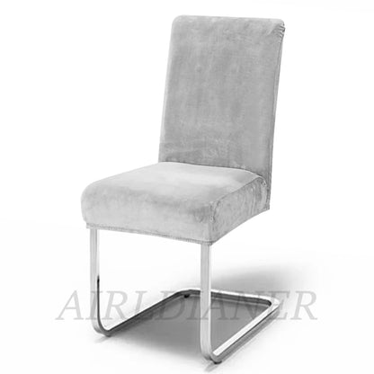 Soft Velvet Stretch Chair Cover – Solid Color