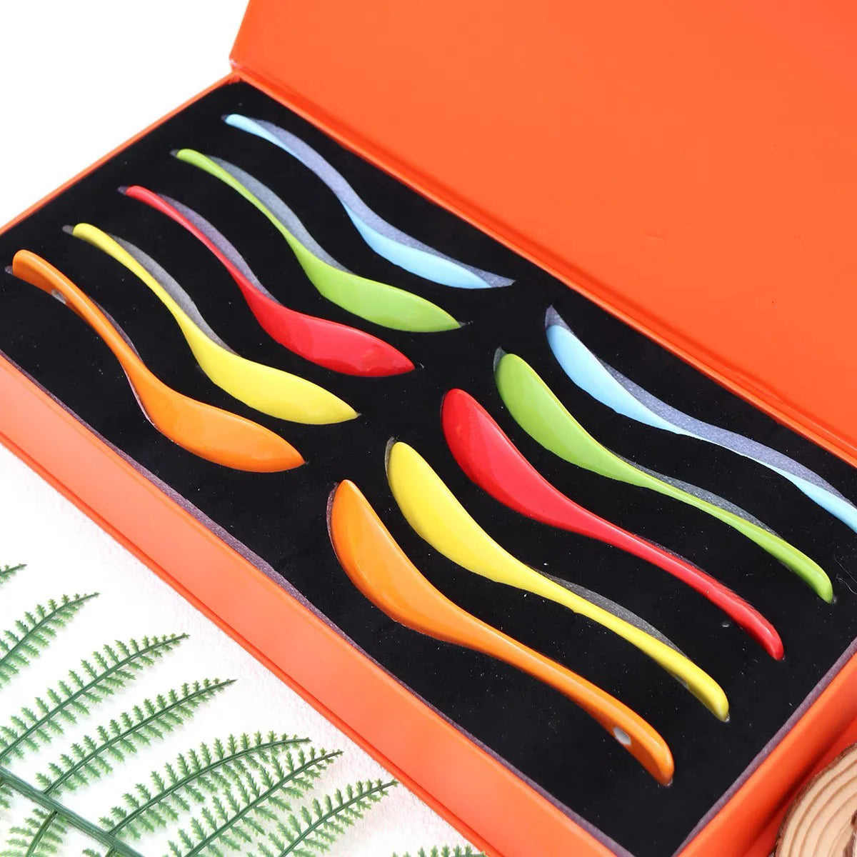 Rainbow Ceramic Chopsticks Dining Set