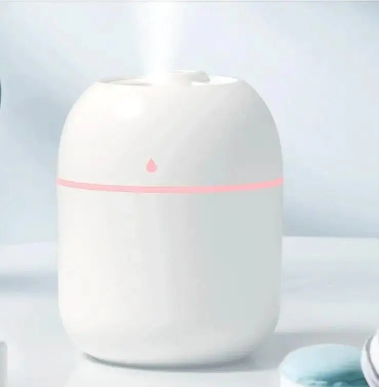 250ML USB Mini Ultrasonic Air Humidifier & Aroma Diffuser