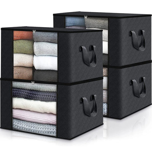 Large Foldable Clothes & Blanket Storage Bag