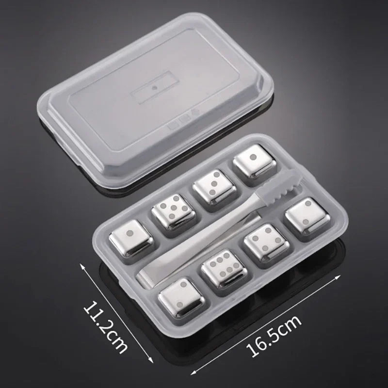 Reusable Stainless Steel Whiskey Stones