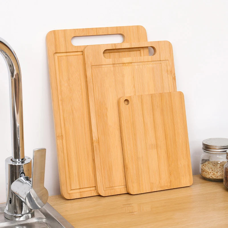 Bamboo Wooden Cutting Board for Meat, Fruit & Vegetables