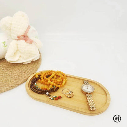 Bamboo Wood Multi-Purpose Tray and Coaster