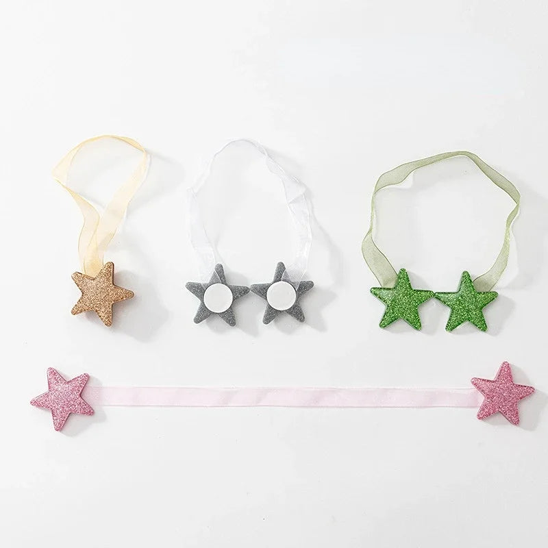 Magnetic Pentagram Curtain Tieback Clips