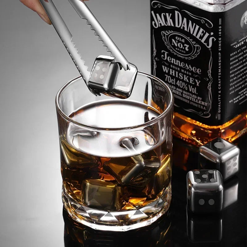 Reusable Stainless Steel Whiskey Stones